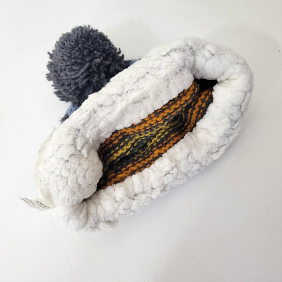 Pachamama Striped Knit Wool Hat with PomPom - Picture 3 of 6